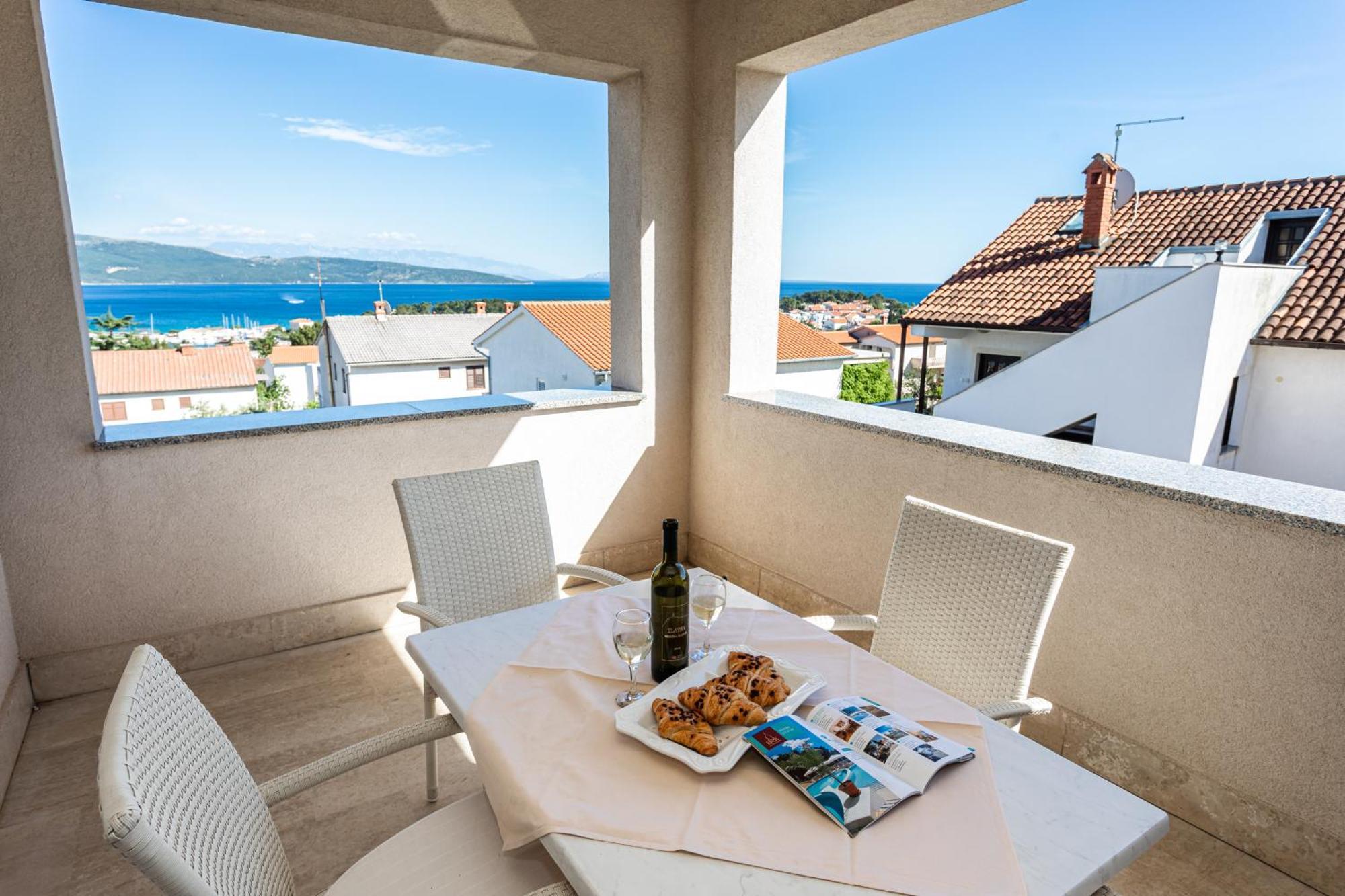 Apartments Villa Ana Krk Town Kamer foto